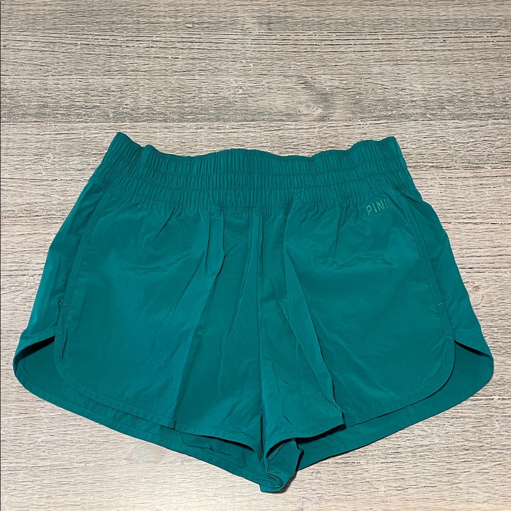 PINK Victoria's Secret Teal Athletic Shorts Size M